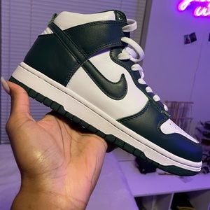 Nike Dunk High Spartan Green